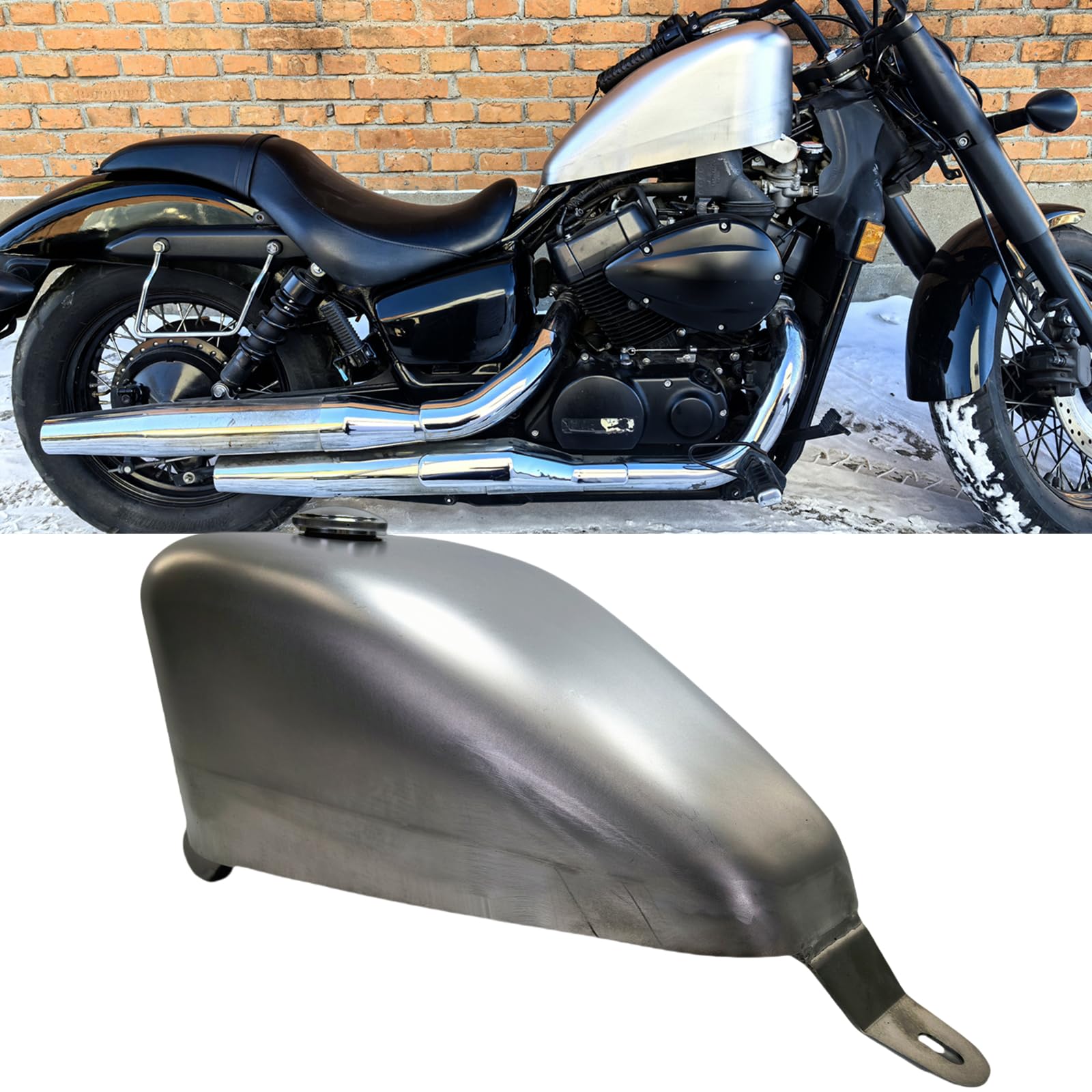 Amazon.com: Motorcycle Fuel Tank Oil Tank For HONDA VT750 SHADOW